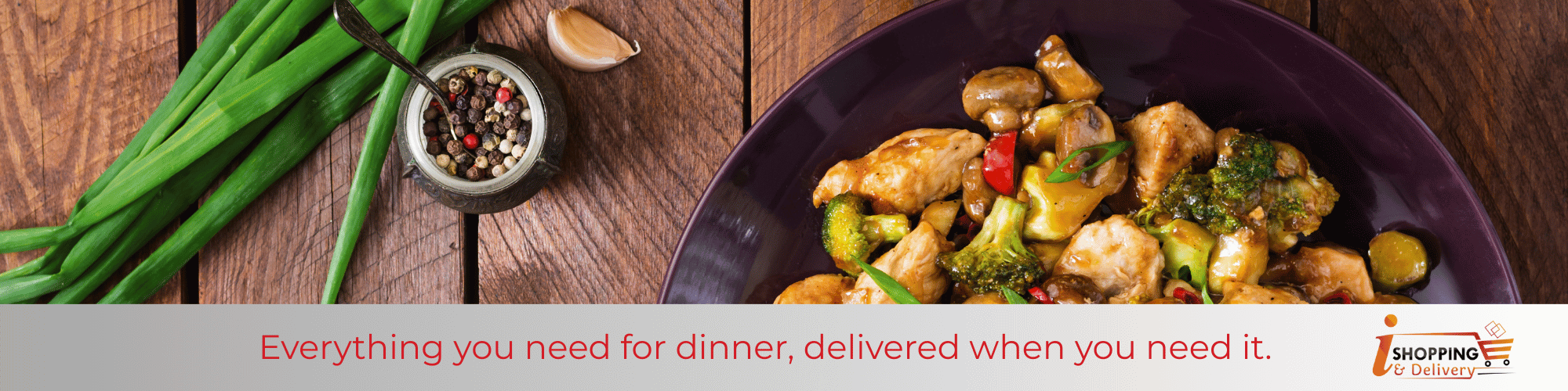 Pantry staples delivered