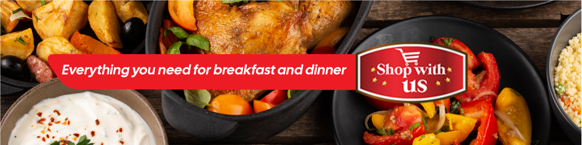 Pantry staples delivered